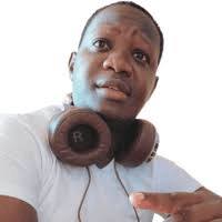 Portrait of a man coding